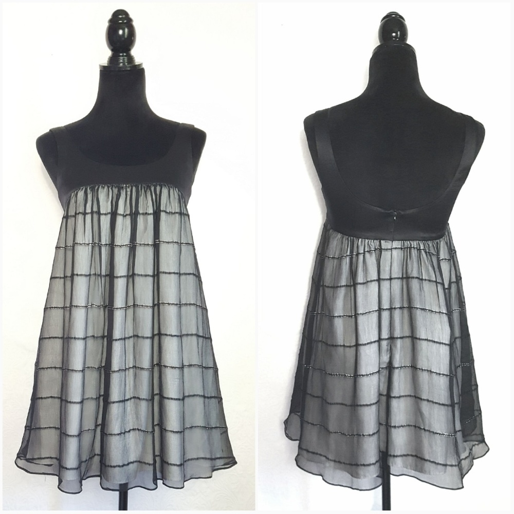 Helen Wang NYC Boutique Silk Baby Doll Dress